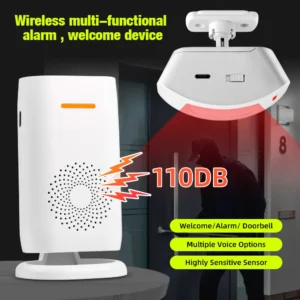Motion Sensor Doorbell Door Chime for Business Store Door Visitor