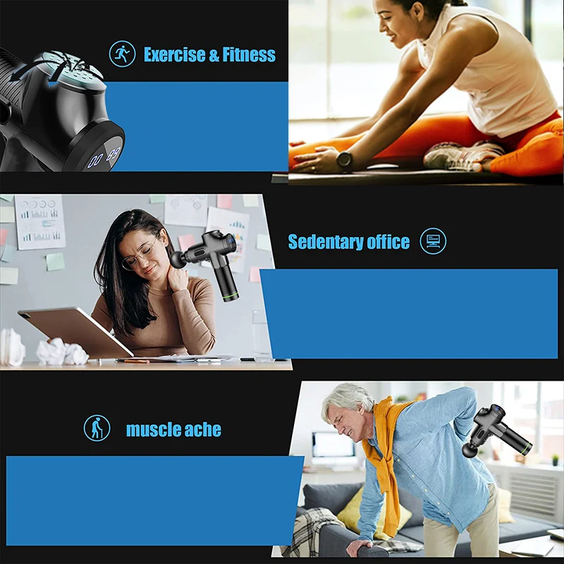 Fascial Gun Electric Waist and Back Massager - Image 5