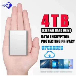 Upgraded External SSD 1TB Portable SSD USB Type C USB 3.1 2TB 4TB Solid State Drive Mobile Hard Disks for Desktop/Laptop/MAC