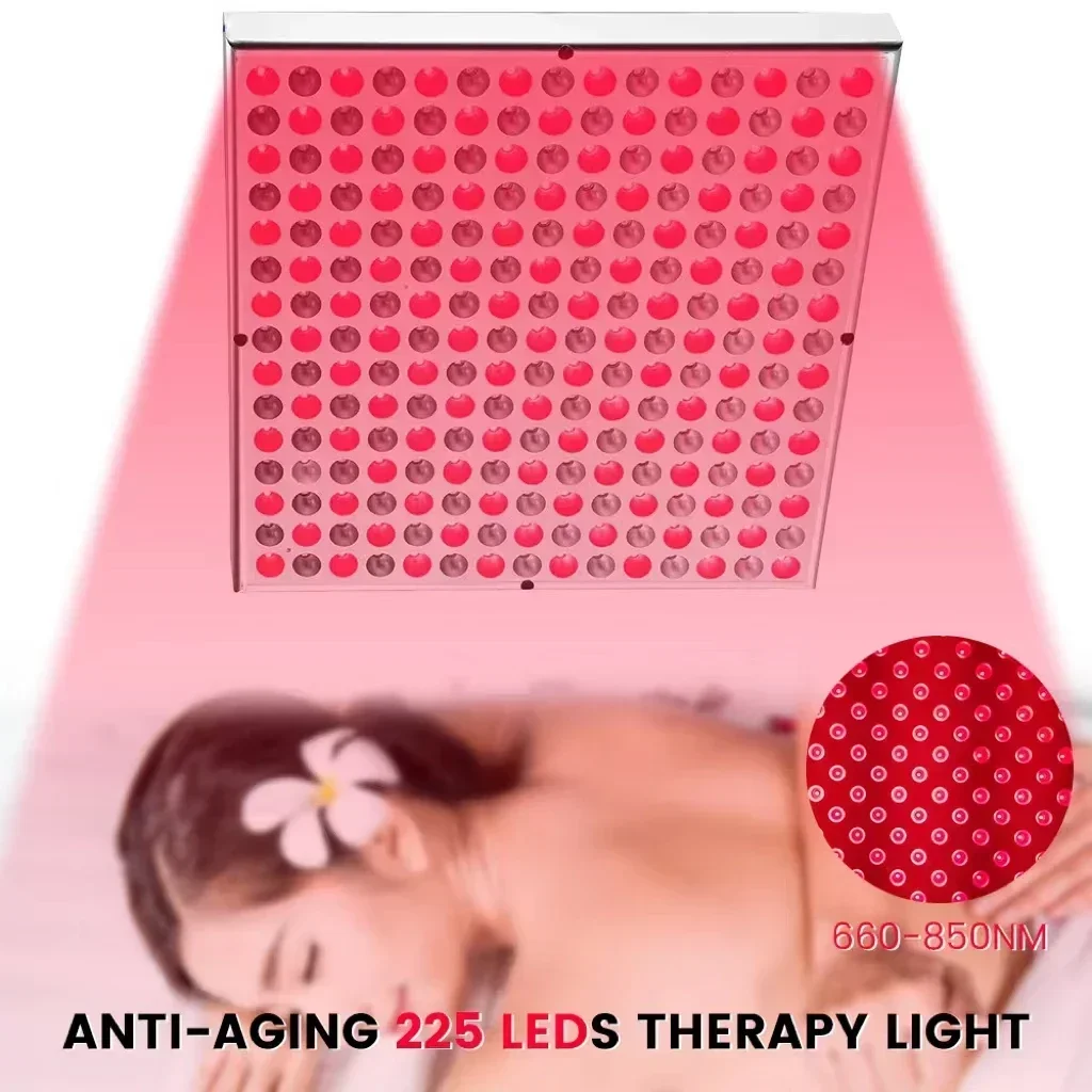 LED Red Light Therapy Panel Lamp for Facial Anti Aging Skin Care - Image 3