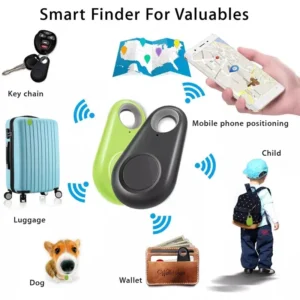 2pcs Mini Bluetooth Tracker Cat Dog Anti-Lost Tag Locator Pets Articles Wallet Collar Tracking Device Accessories