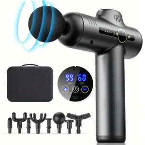 Portable Fascia Gun Vibration Massage Gun For Body Neck Back