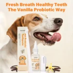PET Probiotic Pet Dental Care Kit Toothpaste With Toothbrush Finger
