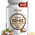 Vitamin D3 10000 IU & K2 200 Mcg - Coconut Oil Softgels